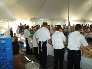 Les traiteurs pour le souper de clôture