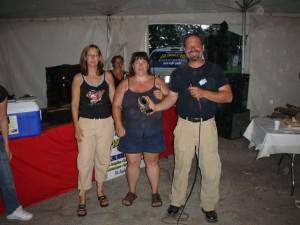Linda Trudel, gagnante du rallye